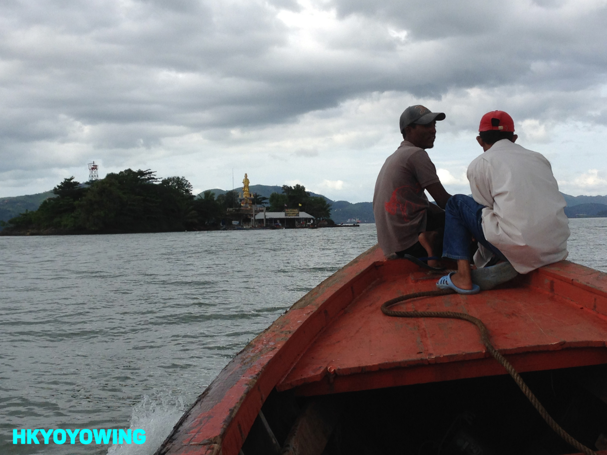 泰國緬甸水路過境拉廊Ranong前往高當的感覺很有感覺